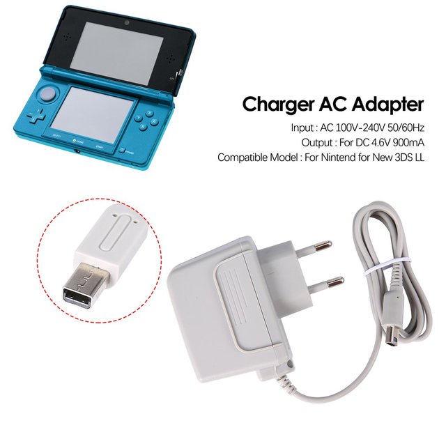 Eu Charger Ac Adapter Voor Nintendo Voor Nieuwe 3ds Xl Ll Voor Dsi Dsi Xl  2ds 3ds 3ds Xl - Cables - AliExpress